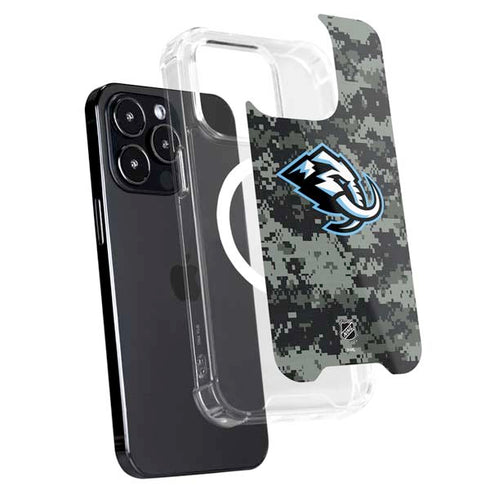 NHL Utah Mammoth DigiCamo iPhone 15 Pro Max MagSafe Case